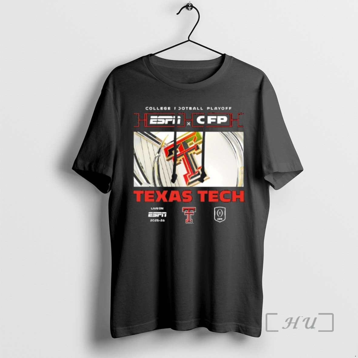 Trending Texas Tech Red Raiders Espn X Cfp College Football Playoff Live On Espn 2025 T-Shirts, Hoodie, Sweatshirt