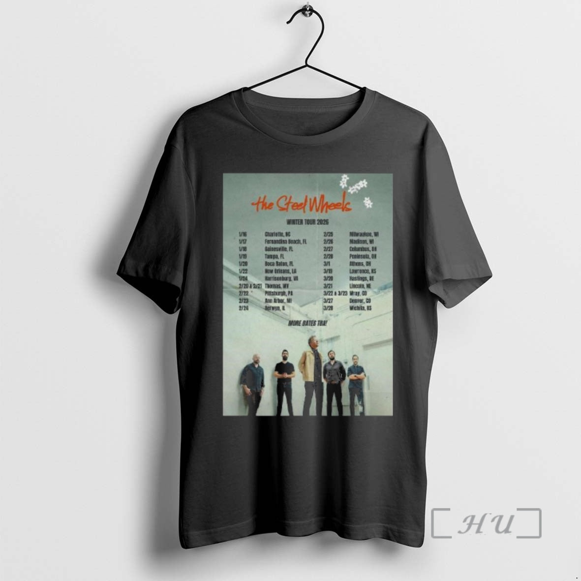 Trending The Steel Wheels Winter Tour 2026 T-Shirts, Hoodie, Sweatshirt | HypeCrazeTee.com
