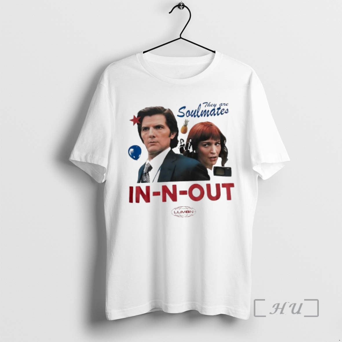 Trending They Are Soulmates In N Out Lumon T-Shirts, Hoodie, Sweatshirt | HypeCrazeTee.com