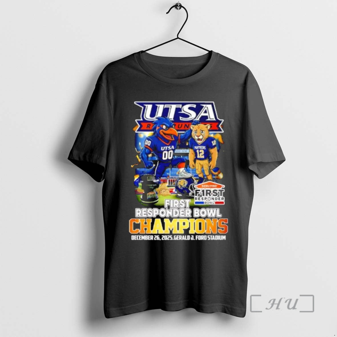 Trending Utsa Roadrunners Vs Fiu Panthers First Responder Bowl Champions Dec 26th 2025 Gerald T-Shirts, Hoodie, Sweatshirt