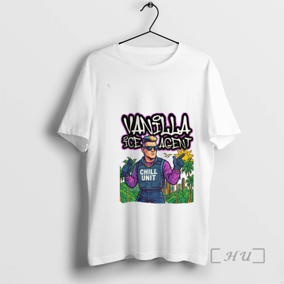 Trending Vanilla Ice Agent Chill Unit Meme Pop Culture Parody T-Shirts, Hoodie, Sweatshirt | HypeCrazeTee.com