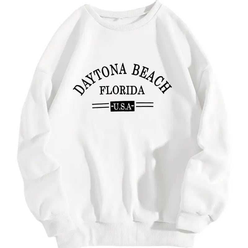 Trendy Graphic Sweatshirts Long Sleeve Casual Crew Neck Sweatshirts Pullover Fall Outfits Streewear T-Shirts, Hoodie