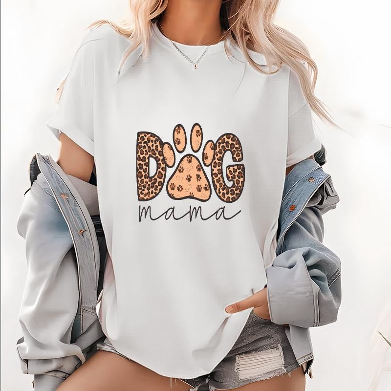 Trendy T Shirt with Eye - catching Leopard Paw Print Design Hoodie, Sweatshirt | HypeCrazeTee.com