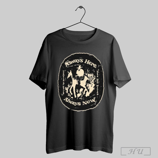 Trendy Trampled By Turtles Always Here Always Now Dead Man Winter Cowboy Badge T Shirts