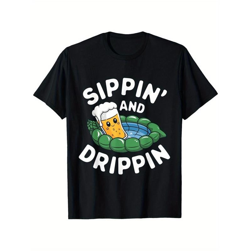 Trendy Tribute Men T - shirt: Showcasing a Fun and Quirky Summer