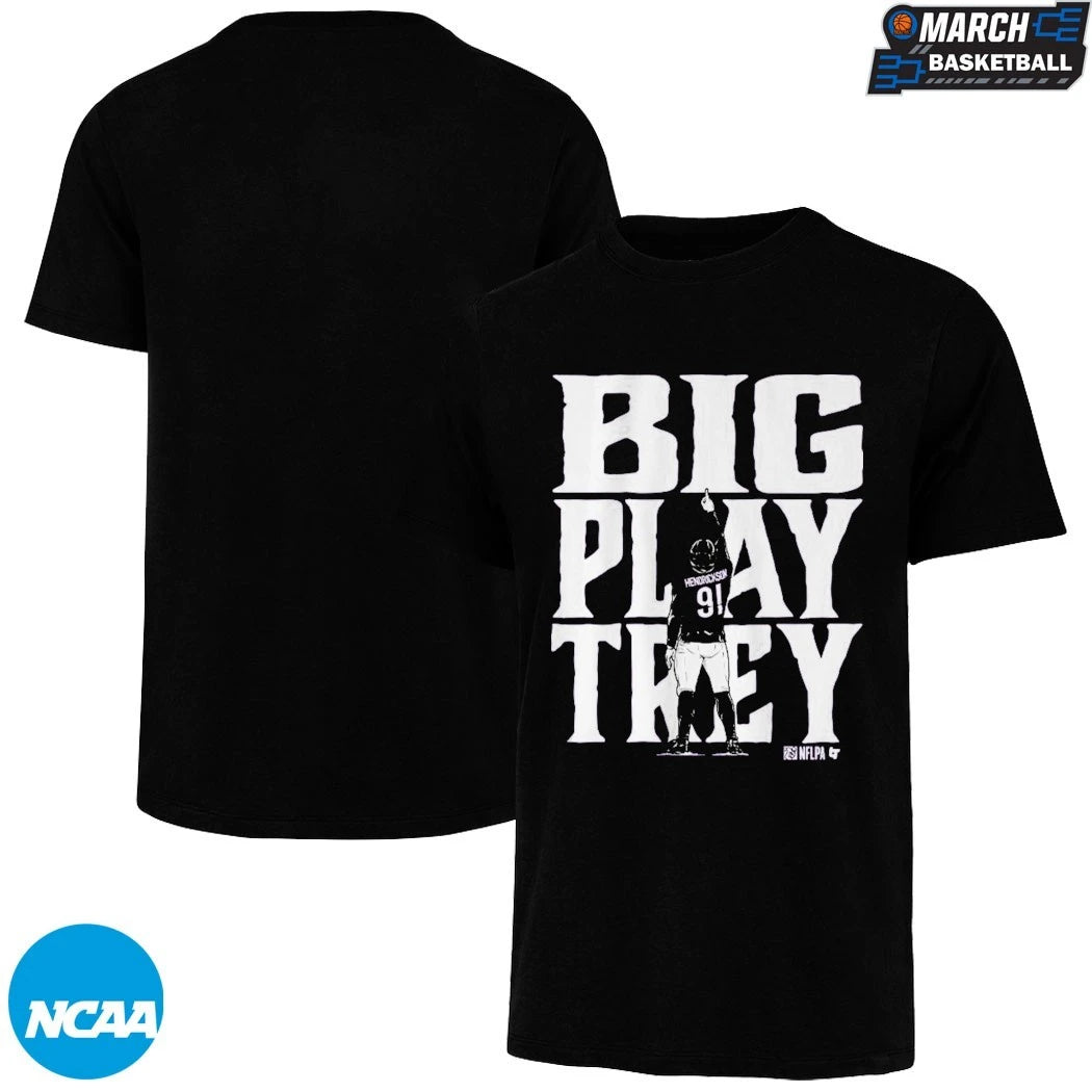Trey Hendrickson Big Play Trey Baltimore Ravens T-Shirts