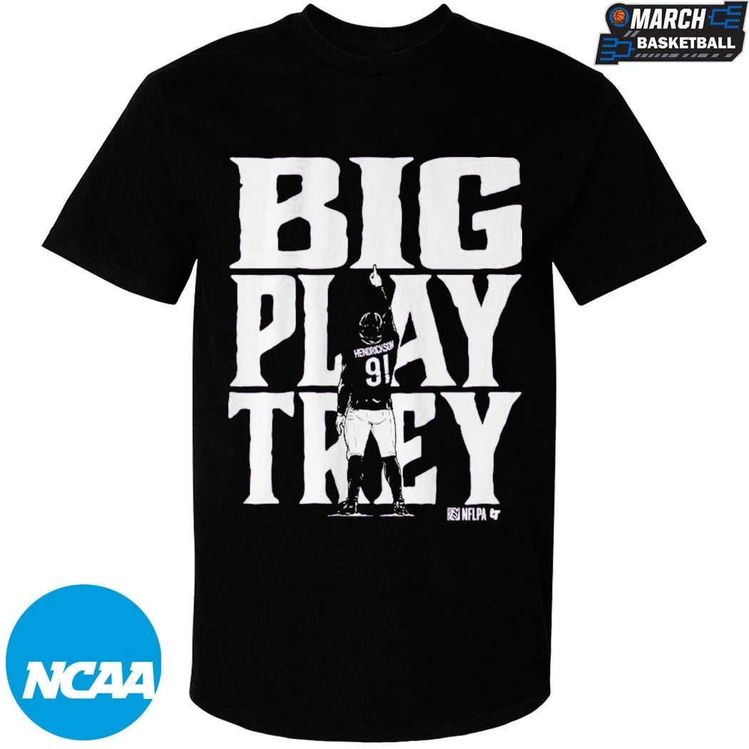 Trey Hendrickson Big Play Trey Baltimore Ravens T-Shirts