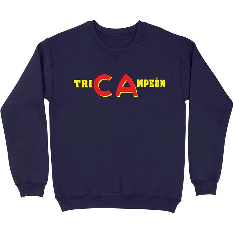 Tricampeón 2024 América Champion Sweatshirt Unisex Menswear T-Shirts, Hoodie | HypeCrazeTee.com