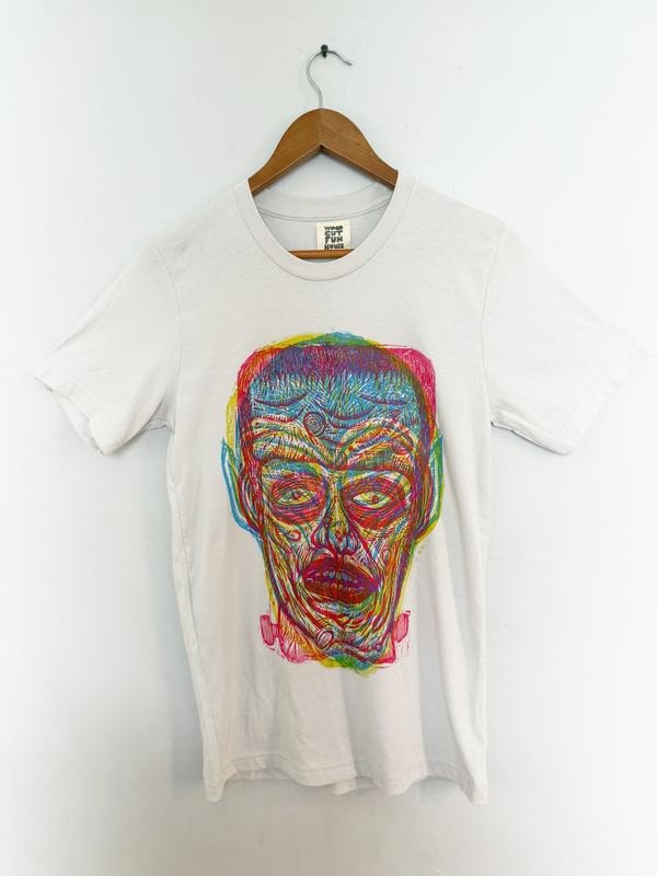 Triple Kreep Hand printed  Linocut T Shirt Menswear Cotton Graphics Streetwear Casual Hoodie, Sweatshirt | HypeCrazeTee.com