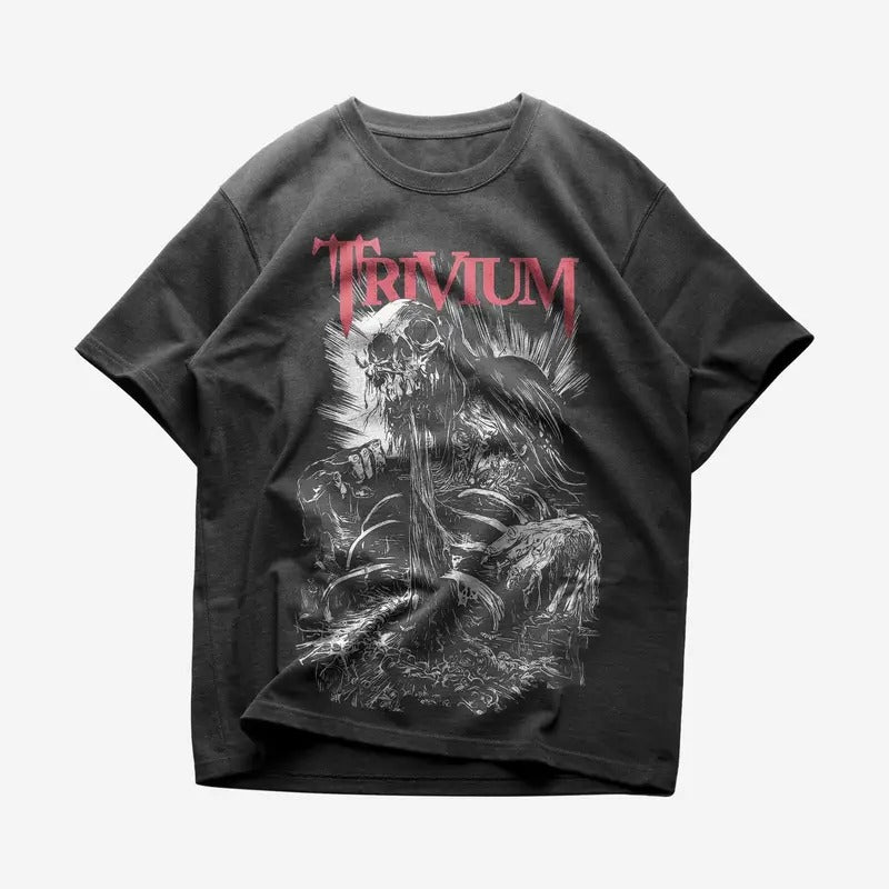 Trivium Metal Music Shirt Trivium Cotton T-Shirts, Hoodie, Sweatshirt