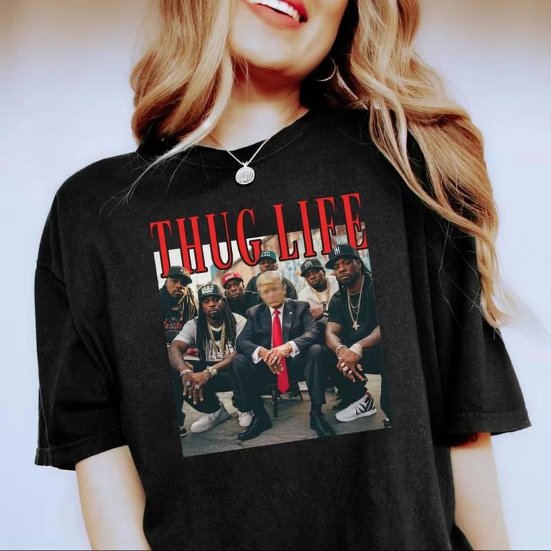 TruUmmP Thuglife Ver 3 Trending Shirt, Man I Loive FelOn Shirt, TruUmMp Maga shirt,Trending Tee- Fathers day shirt  100%...