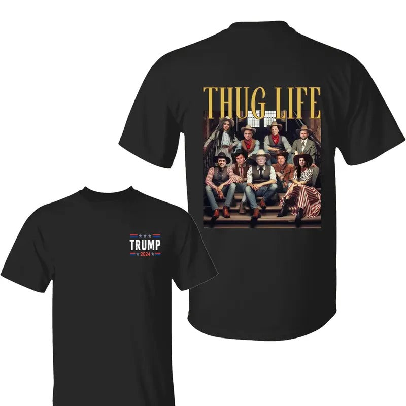 Trum Vanc Eloon Kenedy Tulssi Vivvek Candeece Tucker Charlie Shirt Sweatshirt Hoodie, Trum Shirt, Trum Thug Life Shirt,...
