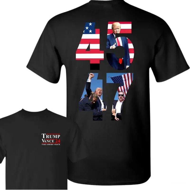 Trum Vance 2024 Shirt, Trum 2024 Shirts, Fight Trumm Tshirt, US Election, 45-47 Tee,  Make America Great Again, Unisex...