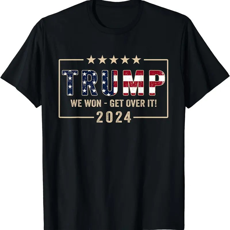 Trump 2024 Flag Victory J.D.Vance President 47 Trump Won T-Shirt Hoodie, Sweatshirt | HypeCrazeTee.com