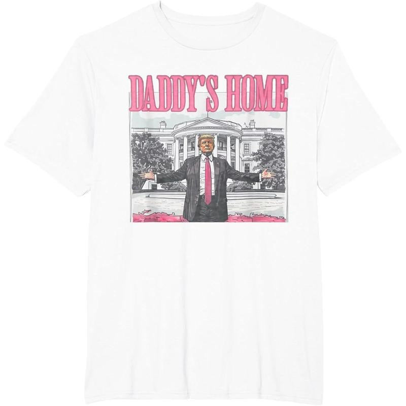 Trump Daddys Home White House 2024 T-Shirt Hoodie, Sweatshirt | HypeCrazeTee.com
