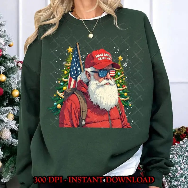 Trump I'll Be Home for Christmas, Humorous Trump Christmas sweatshirts T-Shirts, Hoodie | HypeCrazeTee.com