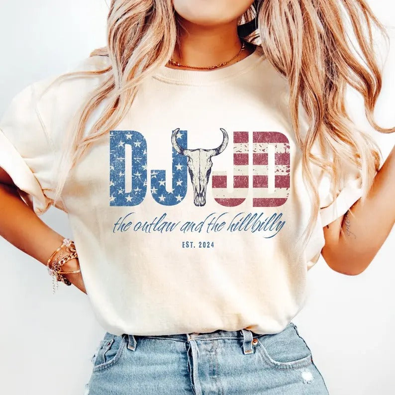 Trump Outlaw and Hillbilly Shirt 2024 Election Conservative Political Republican Trump Supporter Gift Presidential Voting...