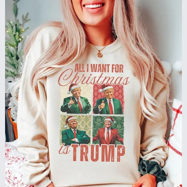Trump President Elect SweatshirtTrump 47 Christmas Sweatshirt,Trump 2024 Sweatshirt,Republican Shirt Gift,Voting TShirt,...