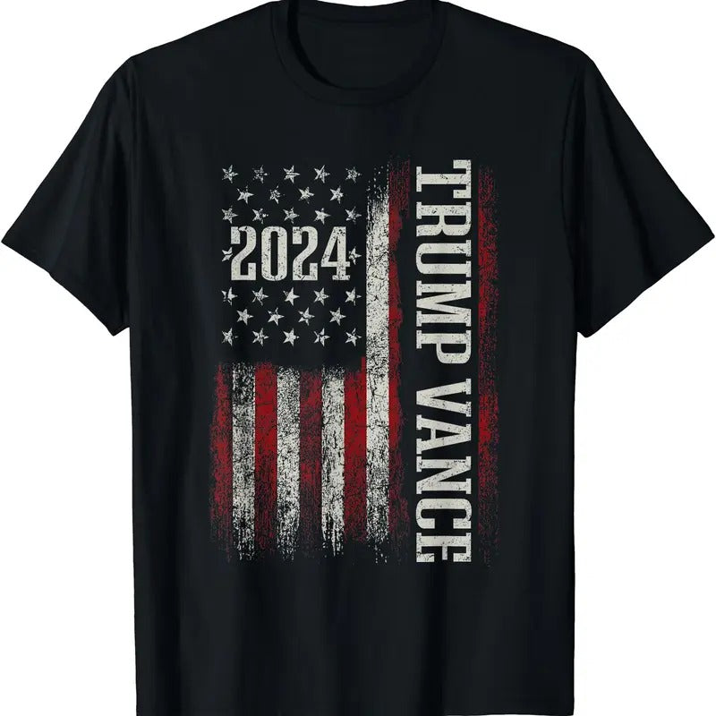 Trump Vance 2024 President Trump Supporter Re-Election T-Shirt Hoodie, Sweatshirt | HypeCrazeTee.com