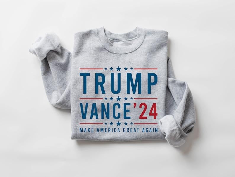 Trump Vance 24 Sweatshirt, Trum 2024 Shirt, President Trummp, Republican Shirt, Republican Gifts Support Trump Shirt,...