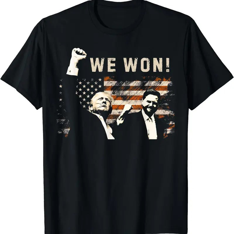 Trump Vance We Won Win Inauguration Day 2025 47th President T-Shirt Hoodie, Sweatshirt | HypeCrazeTee.com