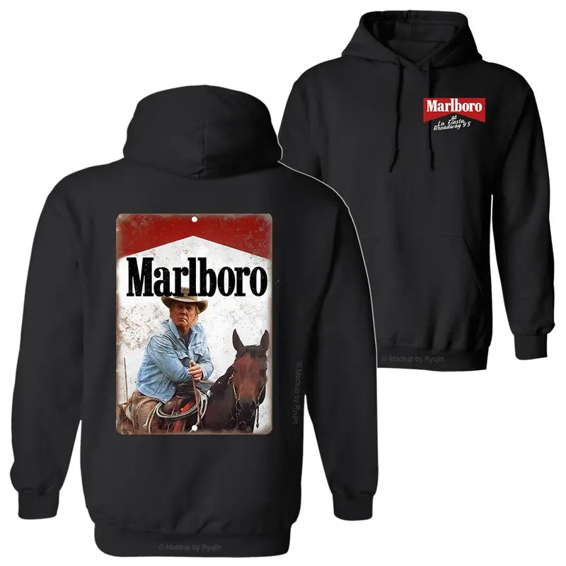Trump Western Cowboy Marlboro Trump Shirts Sale 2 Sided Printed Classic T-Shirts, Hoodie, Sweatshirt