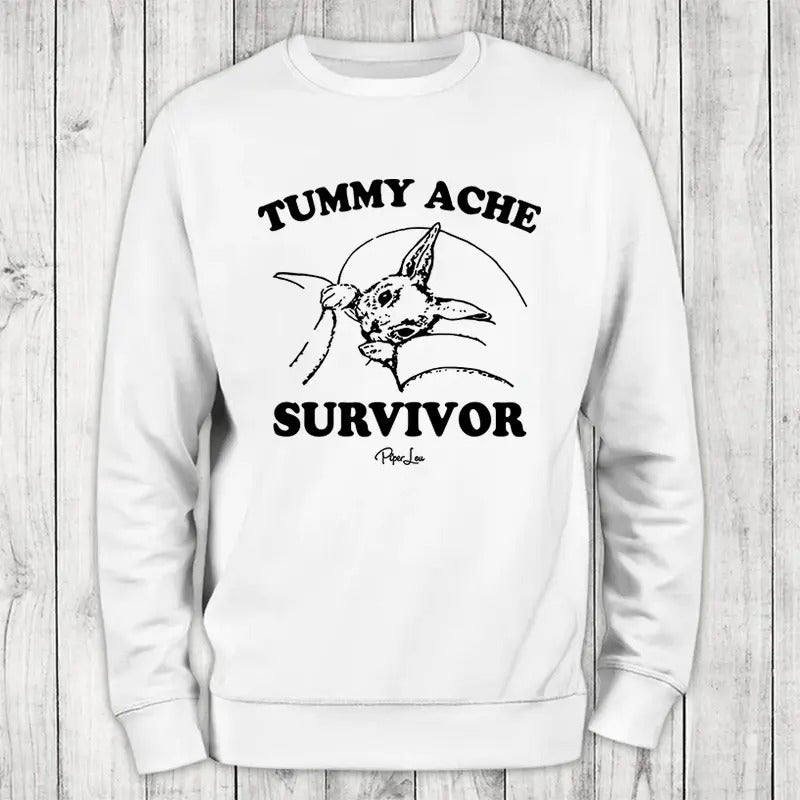 Tummy Ache Survivor Sweatshirt T-Shirts, Hoodie | HypeCrazeTee.com