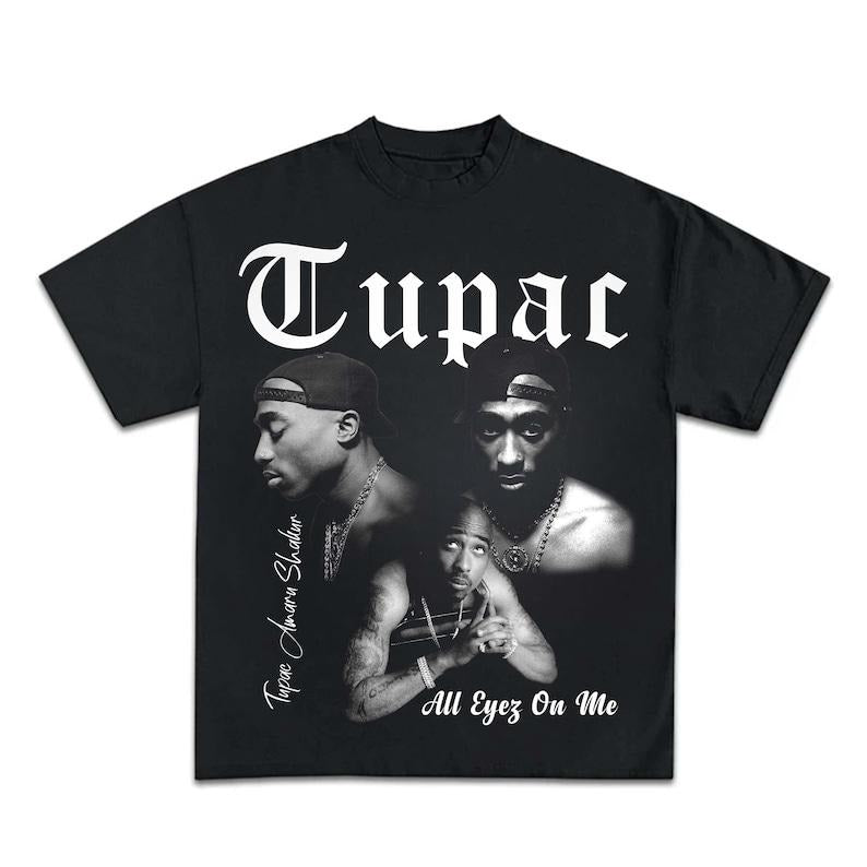 Tupac Shakur Rapper Makaveli Small 2pac All Eyez Me Hip Hop Festival Concert Music Rap T-Shirts, Hoodie, Sweatshirt