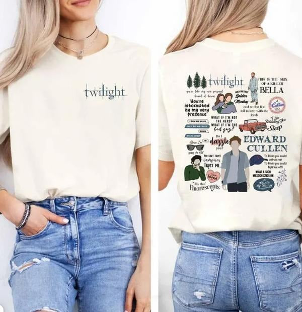 Twilight Shirt, Twilight Sweatshirt, Twilight Edward Shirt - Casual Crew Neck Sweatshirt Hoodie | HypeCrazeTee.com