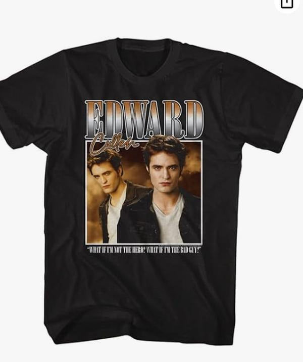 Twilight T Shirt Edward Cullen Lion in Love with Lamb Adult Short Sleeve T Shirts Twilight Movies Graphic Tees Hoodie,...