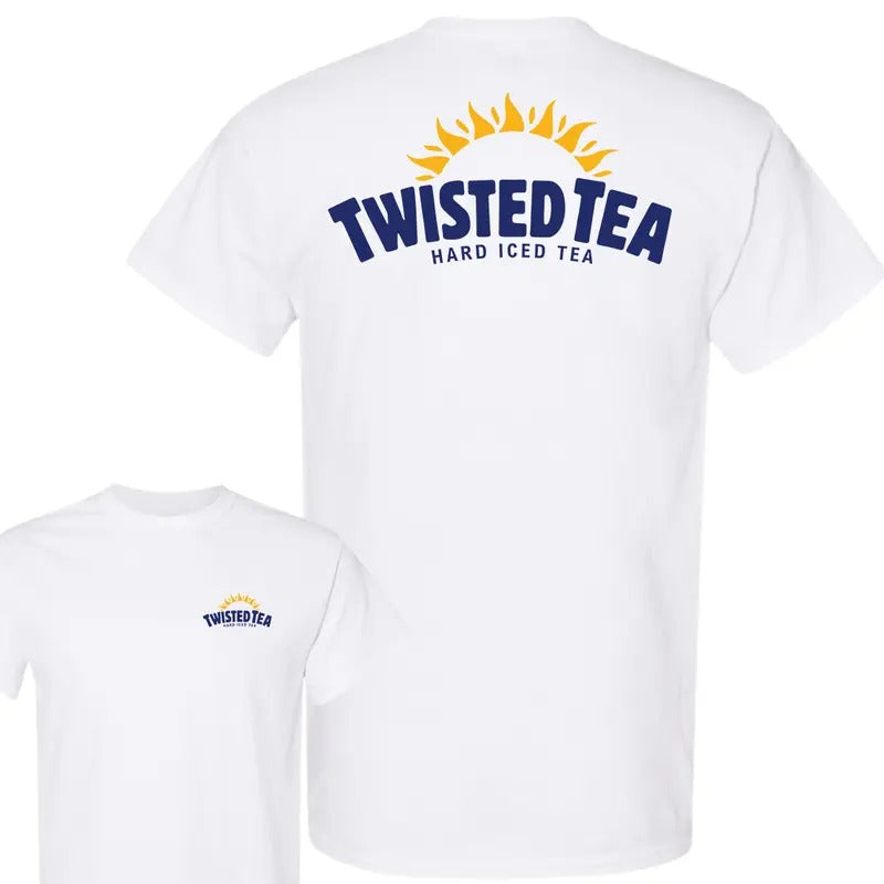 Twisted Tea 2 Sided Shirt - Drinking Shirt - Unisex T-Shirt - For Men - For Women Hoodie, Sweatshirt | HypeCrazeTee.com