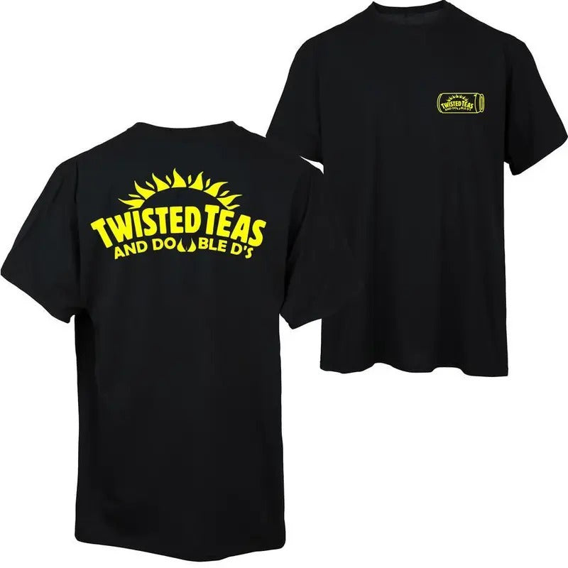 Twisted Teas and Double Ds  2 Sided  Tshirt Casual Top Hoodie, Sweatshirt | HypeCrazeTee.com