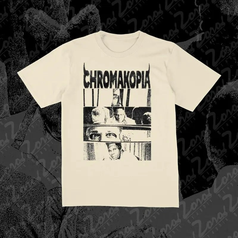 Tyler The Creator Chromakopia T-Shirt, Grunge, DIY Retro Shirt, Unisex Cotton Tee, Graphic Tee, Alternative Music Fan...
