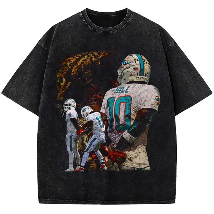 Tyreek Hill T-Shirt Cheetah Football Hands Behind Back Celly TD Celebration Tee Hoodie, Sweatshirt | HypeCrazeTee.com