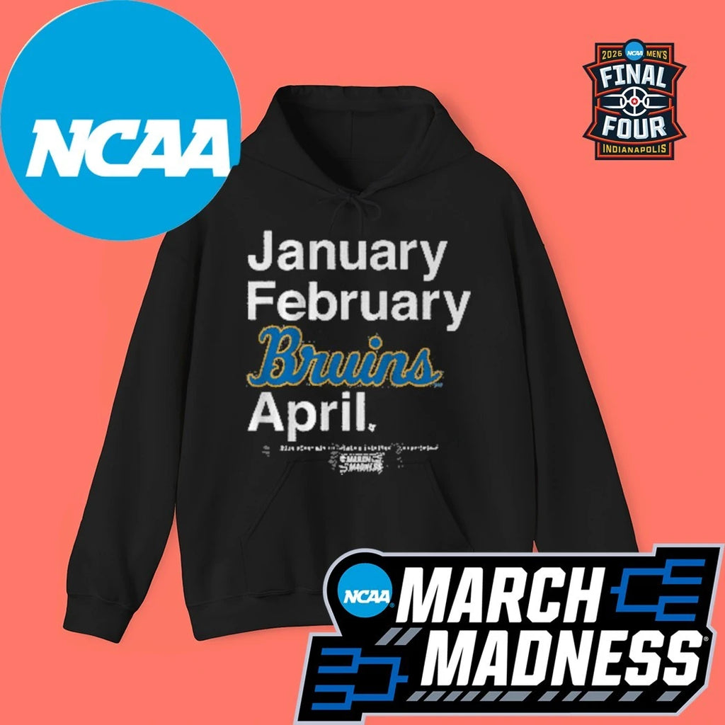 UCLA Bruins MBB &amp; WBB 2026 NCAA Men’s Basketball Championship March Madness Month Logo Shirt