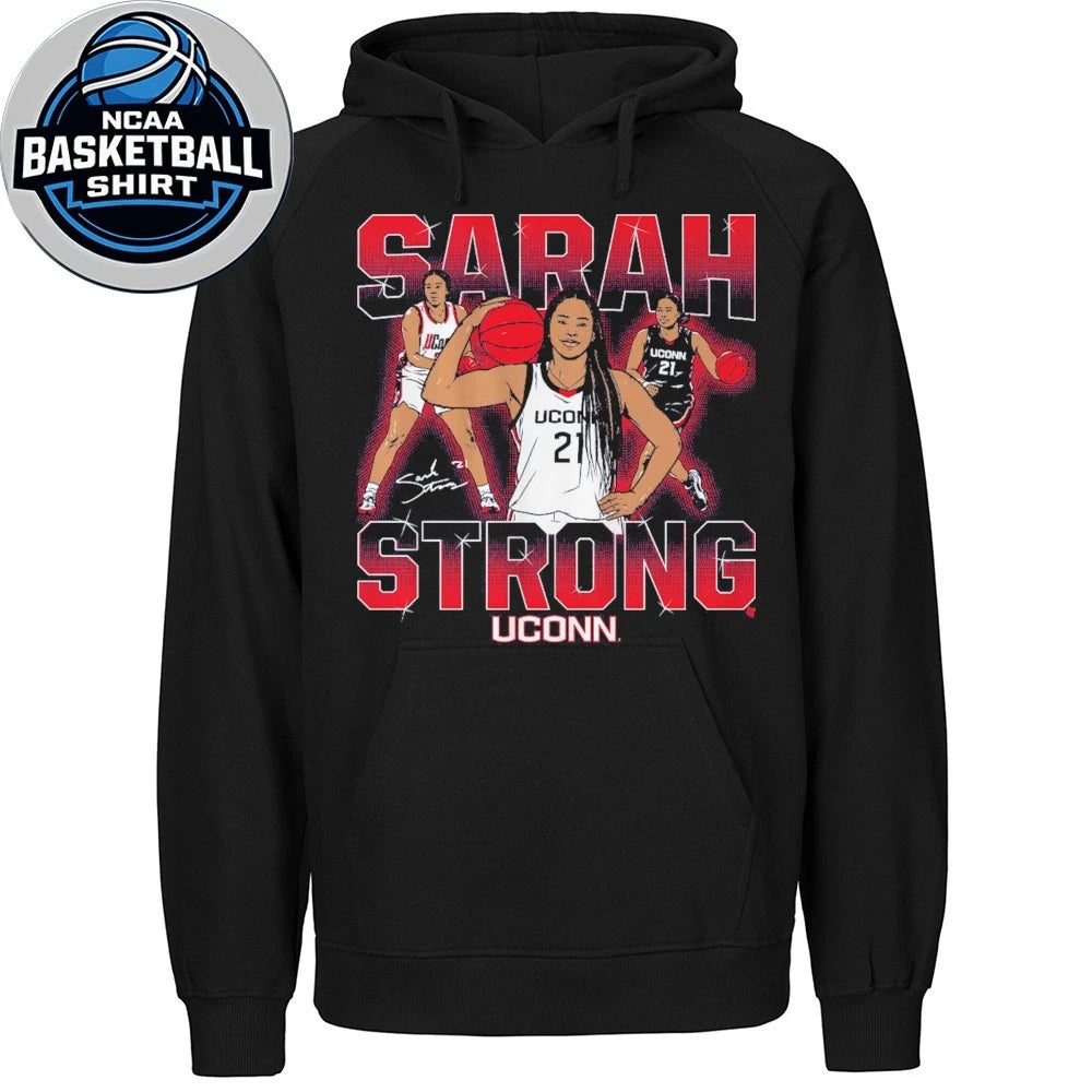UConn Basketball Sarah Strong Masterpiece Signature T-Shirt