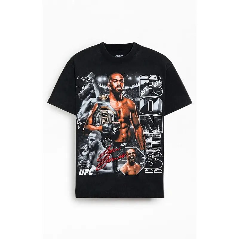 UFC Men's Jon Bones Jones T-Shirt - Multicolor Hoodie, Sweatshirt | HypeCrazeTee.com