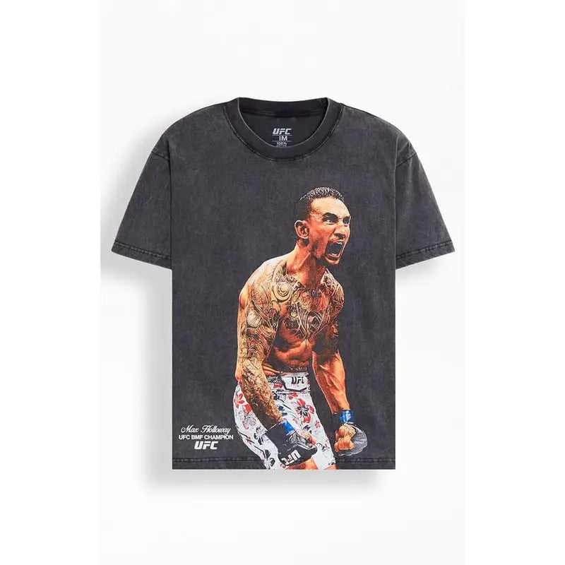 UFC Men's Max Holloway BMF Champion T-Shirt - Multicolor Hoodie, Sweatshirt | HypeCrazeTee.com