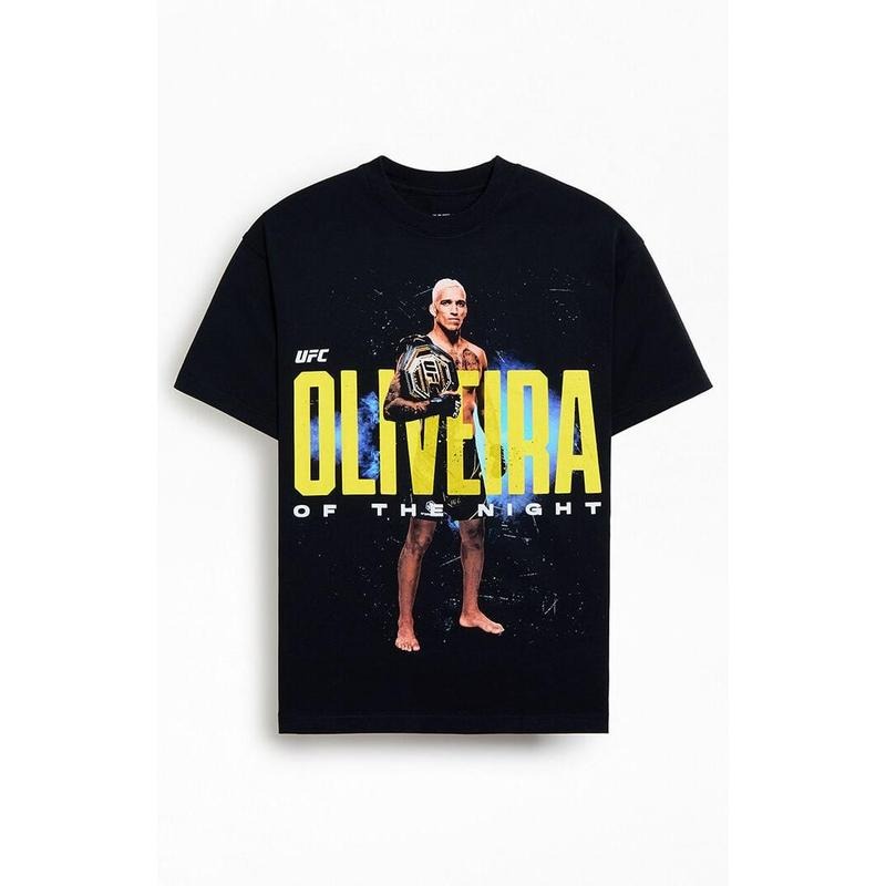 UFC Men's Oliveira Of The Night T-Shirt - Multicolor Hoodie, Sweatshirt | HypeCrazeTee.com