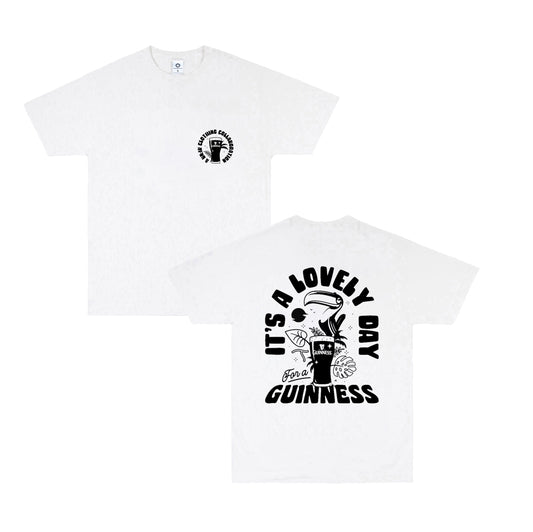 Guinness x UN:IK 'Jungle' Tee - White