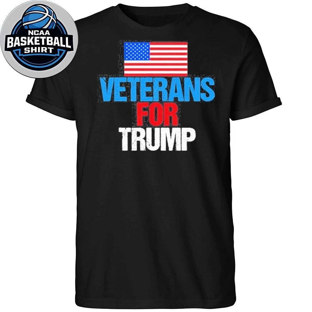 US veterans for Trump Flag Shirt