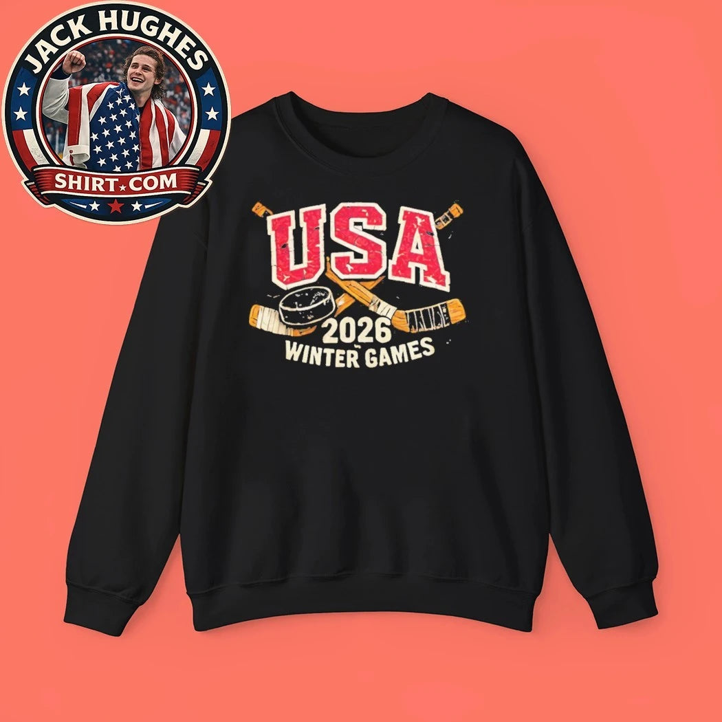USA Hockey 2026 Winter Games New T-Shirt