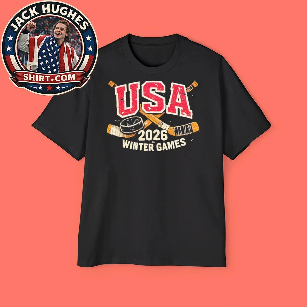 USA Hockey 2026 Winter Games New T-Shirt