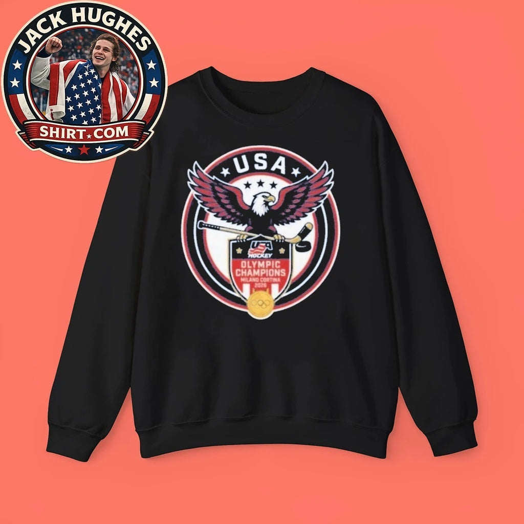 USA Hockey Gold Medal Champions 2026 Milano Cortina Olympics Trending Shirt