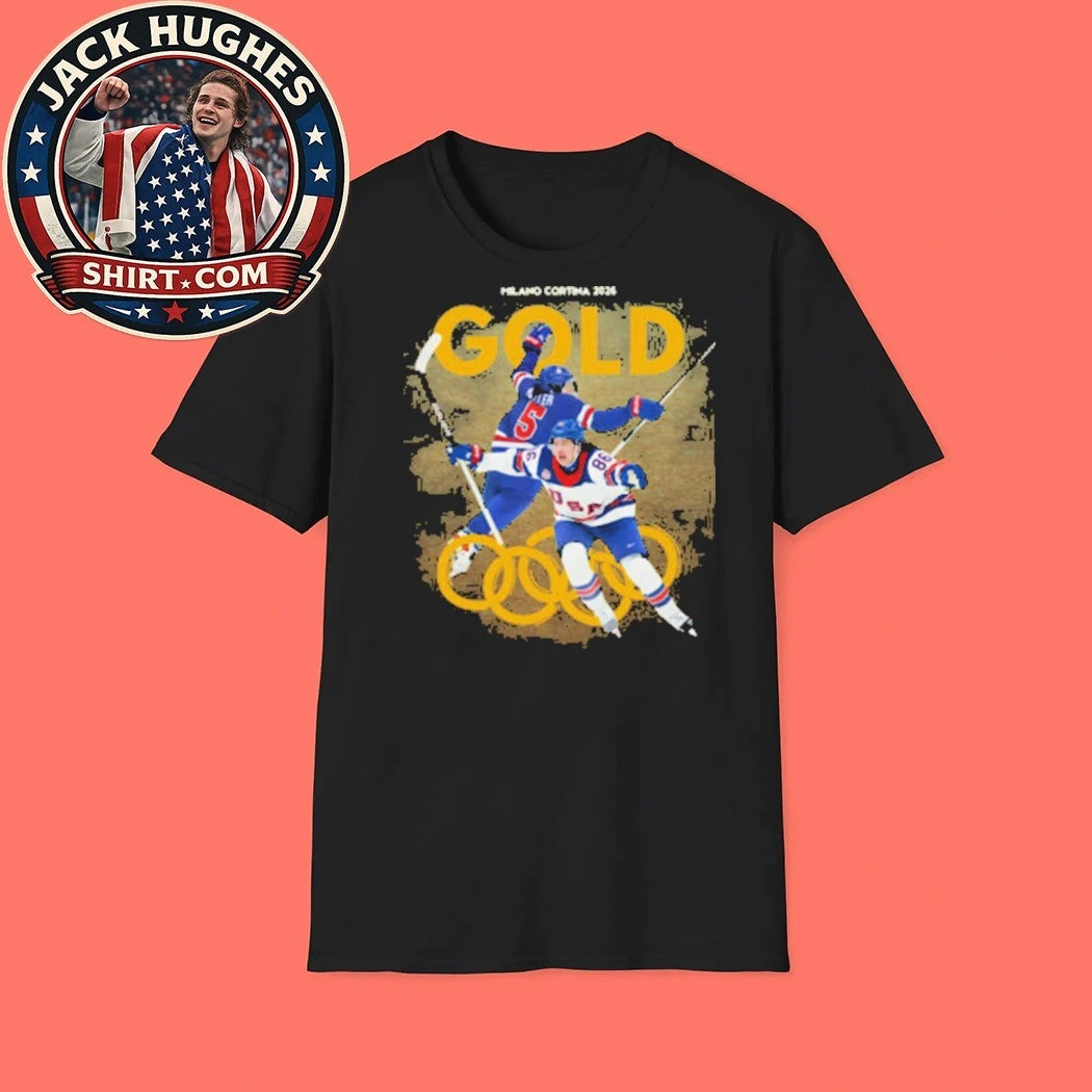 USA Hockey Gold Megan Keller Jack Hughes Olympics Trending Shirt