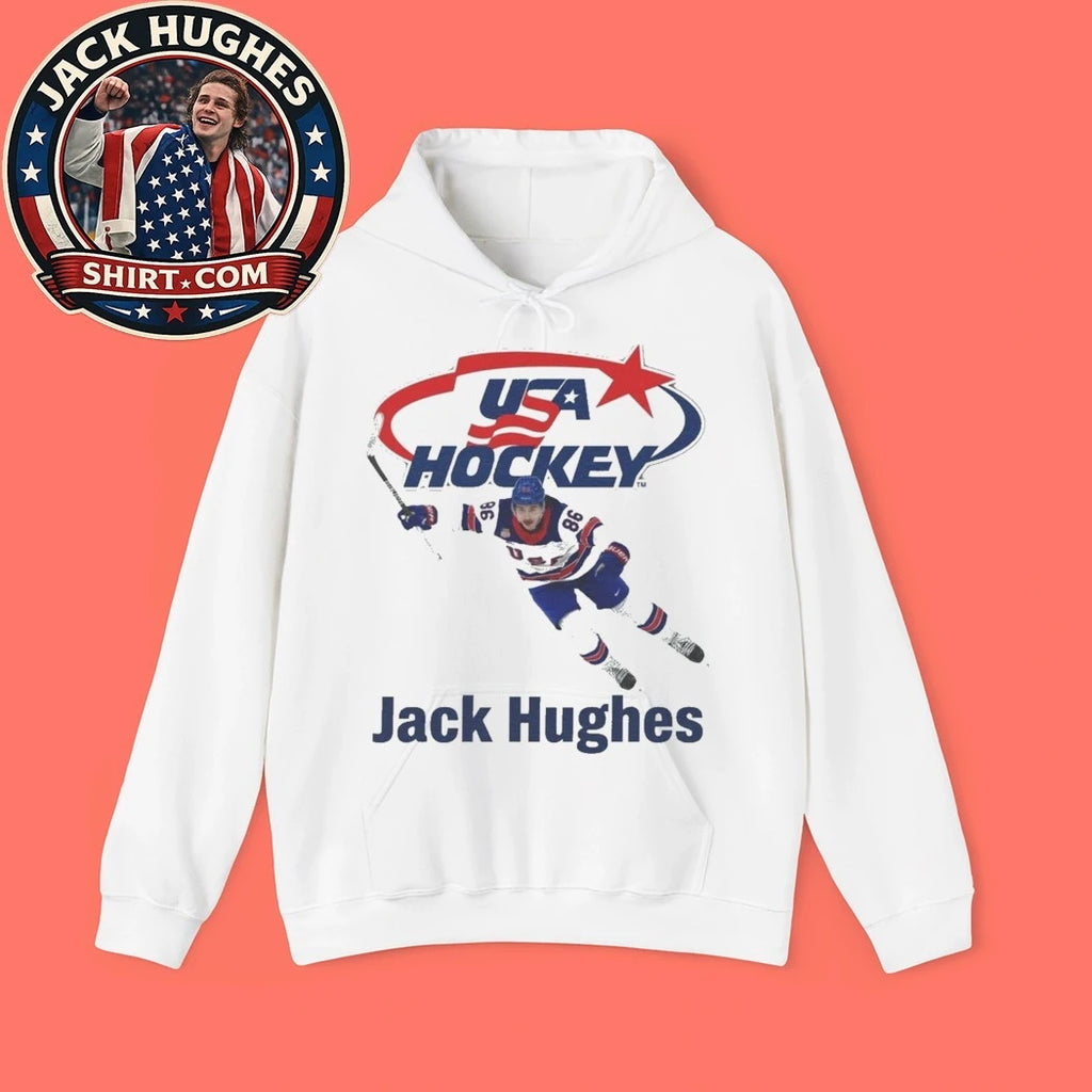 USA Hockey Jack Hughes Golden Goal Trending Shirt