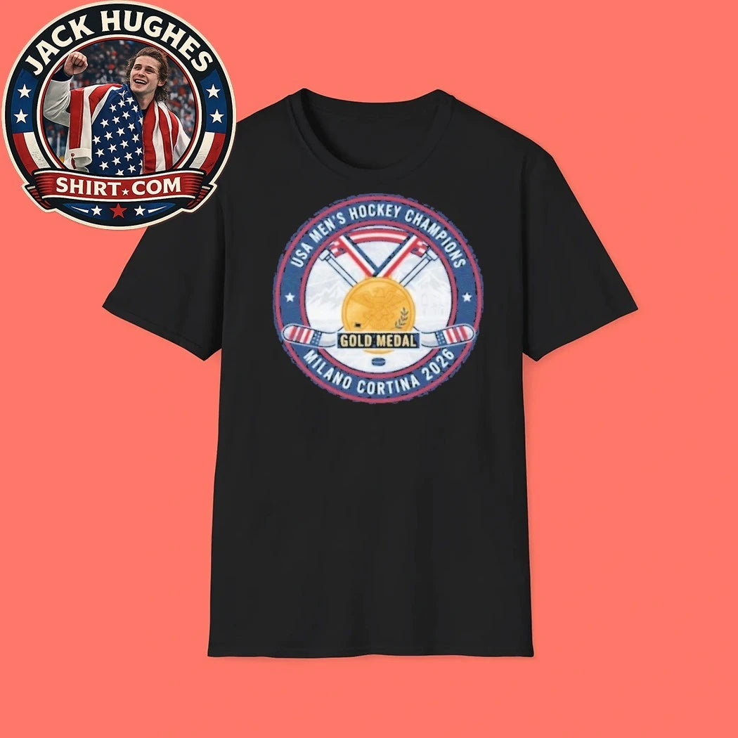 USA Men’s Hockey Champions Gold Medal Milano Cortina 2026 Trending Shirt