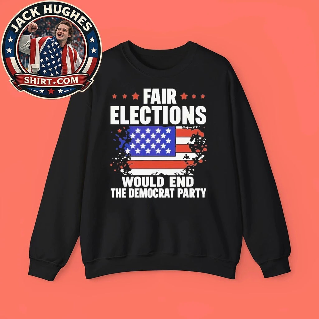 USA Pass The Save America Act Fair Elections Would End The Democratic Party 2026 T-Shirt