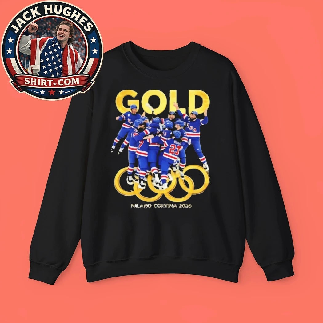 USA Women’s Hockey Gold Milano Cortina 2026 Trending Shirt