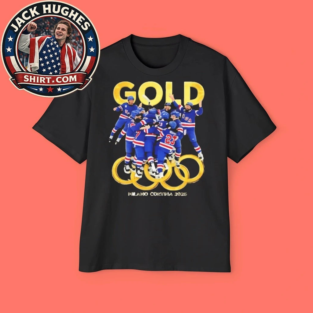 USA Women’s Hockey Gold Milano Cortina 2026 Trending Shirt
